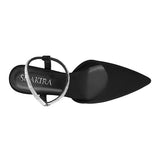 TACONES DE FIESTA MUJER SHAKIRA ARTEMISA SUEDE NEGRO