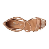 SANDALIAS DE FIESTA SHAKIRA LUCIA SIMIPIEL ORO