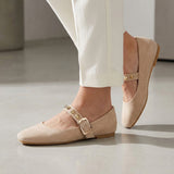 ZAPATOS CLASBEN MUJER LOUIS SUEDE BEIGE
