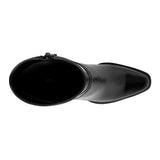 BOTINES CLASBEN MUJER MONTANA SIMIPIEL NEGRO