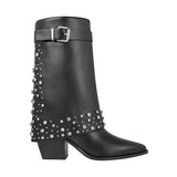 BOTINES CLASBEN MUJER SKY SIMIPIEL NEGRO