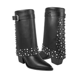 BOTINES CLASBEN MUJER SKY SIMIPIEL NEGRO