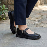 ZAPATO STYLO NIÑA 1500 PIEL NEGRO