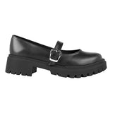 ZAPATOS CASUALES DAMA STYLO 106-05 SIMIPIEL NEGRO
