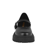 ZAPATOS CASUALES DAMA STYLO 106-05 SIMIPIEL NEGRO