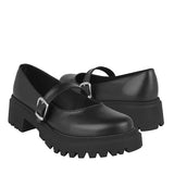 ZAPATOS CASUALES DAMA STYLO 106-05 SIMIPIEL NEGRO
