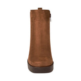 BOTINES STYLO MUJER 129-08 SUEDE CAFÉ