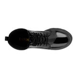 BOTINES DAMA STYLO 130-03 CHAROL NEGRO