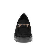 MOCASINES DAMA STYLO 139-01 GAMUZA NEGRO
