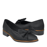 ZAPATOS CASUALES DAMA STYLO 146-06 TEXTIL NEGRO