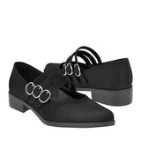 ZAPATOS DAMA STYLO 146-11 SUEDE NEGRO