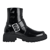 BOTINES STYLO MUJER 188-01 CHAROL NEGRO