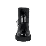 BOTINES STYLO MUJER 188-01 CHAROL NEGRO