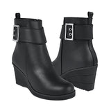 BOTAS STYLO MUJER 193-06 SIMIPIEL NEGRO