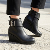 BOTAS STYLO MUJER 193-06 SIMIPIEL NEGRO