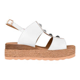 SANDALIAS STYLO MUJER 191-05-1 SIMIPIEL BLANCO