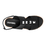SANDALIAS STYLO MUJER 191-05-1 SIMIPIEL NEGRO