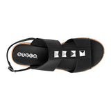 SANDALIAS STYLO MUJER 191-05-1 SIMIPIEL NEGRO