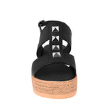 SANDALIAS STYLO MUJER 191-05-1 SIMIPIEL NEGRO