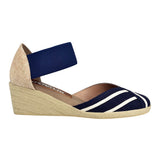 SANDALIAS STYLO ZAMORA TEXTIL MARINO