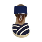 SANDALIAS STYLO ZAMORA TEXTIL MARINO