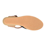 SANDALIAS DAMA STYLO 905 TEXTIL AZUL
