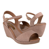 SANDALIAS DAMA STYLO 6147 SUEDE BEIGE