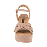 SANDALIAS DAMA STYLO 6711 SUEDE BEIGE