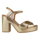 SANDALIAS DE FIESTA DAMA STYLO 6205 SIMIPIEL ORO