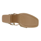SANDALIAS DE FIESTA DAMA STYLO 6205 SIMIPIEL ORO