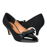 TACONES STYLO MUJER 6058 SUEDE NEGRO