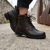 BOTINES LEVI´S MUJER L120085 PIEL CAFÉ
