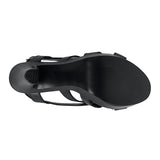 SANDALIAS DAMA STYLO 44217 SIMIPIEL NEGRO
