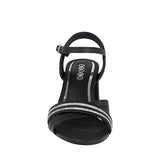 SANDALIAS DAMA STYLO 110035 SIMIPIEL NEGRO