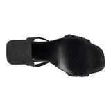SANDALIAS DAMA STYLO 18009 SIMIPIEL NEGRO