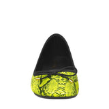ZAPATOS CASUALES PARA DAMA STYLO 10596 AMARILLO NEÚN