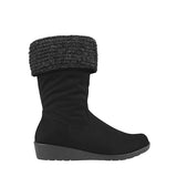 BOTINES CASUALES DAMA STYLO 15292 SUEDE NEGRO
