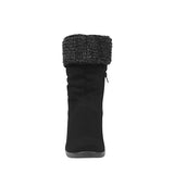 BOTINES CASUALES DAMA STYLO 15292 SUEDE NEGRO