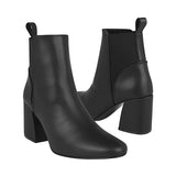 BOTINES DAMA STYLO 16346 SIMIPIEL NEGRO