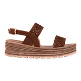 SANDALIAS DAMA STYLO 17035 SIMIPIEL CAFÉ