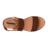 SANDALIAS DAMA STYLO 17035 SIMIPIEL CAFÉ