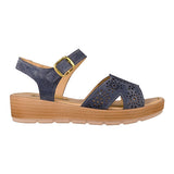 SANDALIAS DAMA STYLO 16918 SIMIPIEL AZUL