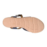 SANDALIAS DAMA STYLO 16918 SIMIPIEL AZUL