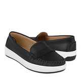 MOCASINES DAMA STYLO 16900 SIMIPIEL NEGRO