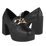 ZAPATOS DAMA STYLO 17308 SIMIPIEL NEGRO