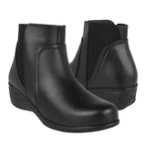 BOTINES DAMA STYLO 16746 SIMIPIEL NEGRO