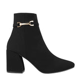 BOTINES DAMA STYLO 17291 SUEDE NEGRO