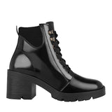 BOTINES DAMA STYLO 17486 SIMIPIEL NEGRO