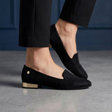 ZAPATOS STYLO MUJER 17956 SUEDE NEGRO