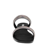 SANDALIAS DAMA STYLO 17981 TEXTIL NEGRO